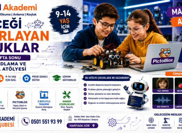 Bilişsel Akademi robotik kodlama atolyesi