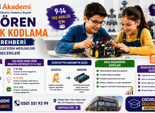 Bilişsel Akademi robotik kodlama eğitimi