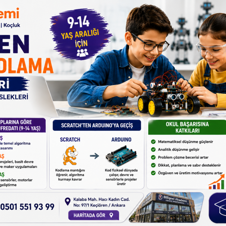 Bilişsel Akademi robotik kodlama eğitimi