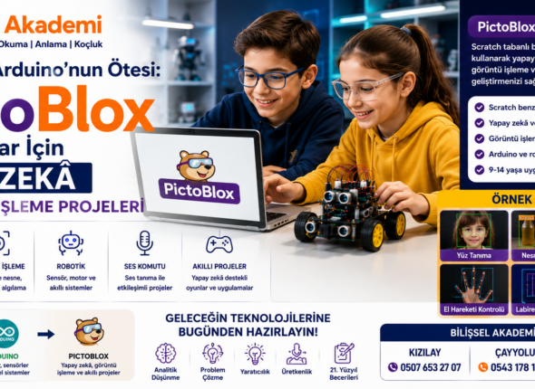 PictoBlox ile teknolojiye adım atın